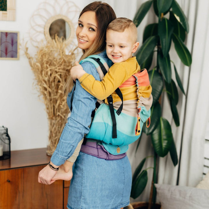 LennyLamb - LennyPreschool Carrier - Pastels (100% Cotton) - Cloth and Carry