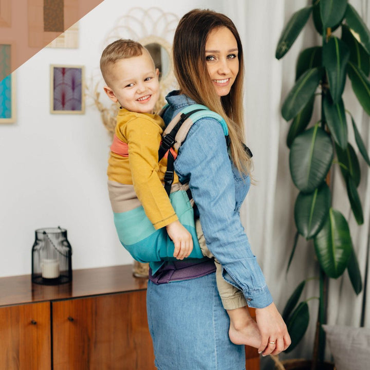 LennyLamb - LennyPreschool Carrier - Pastels (100% Cotton) - Cloth and Carry