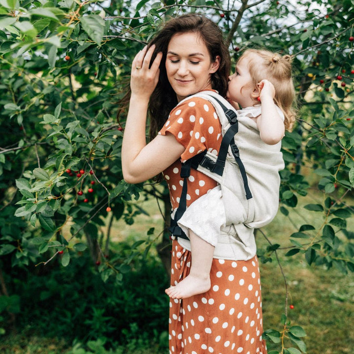 LennyLamb - LennyPreschool Carrier - Arrow Whisper (100% Linen) - Cloth and Carry