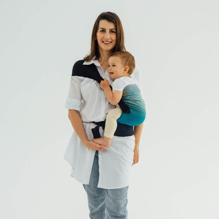 LennyLamb - LennyHip - Adjustable Hip Baby Carrier - Airglow - Cloth and Carry