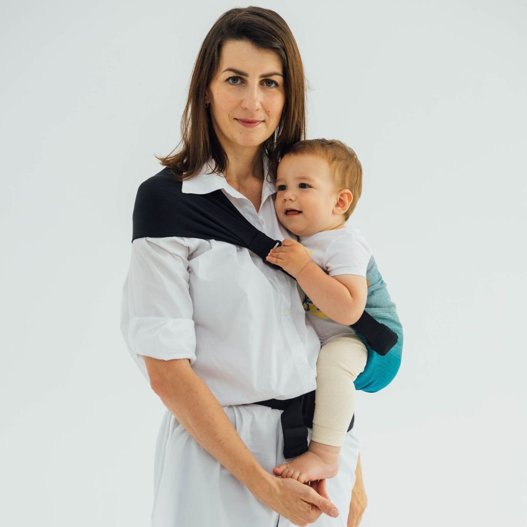 LennyLamb - LennyHip - Adjustable Hip Baby Carrier - Airglow - Cloth and Carry