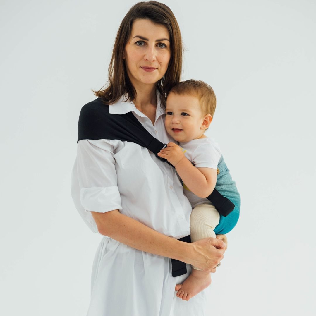 LennyLamb - LennyHip - Adjustable Hip Baby Carrier - Airglow - Cloth and Carry