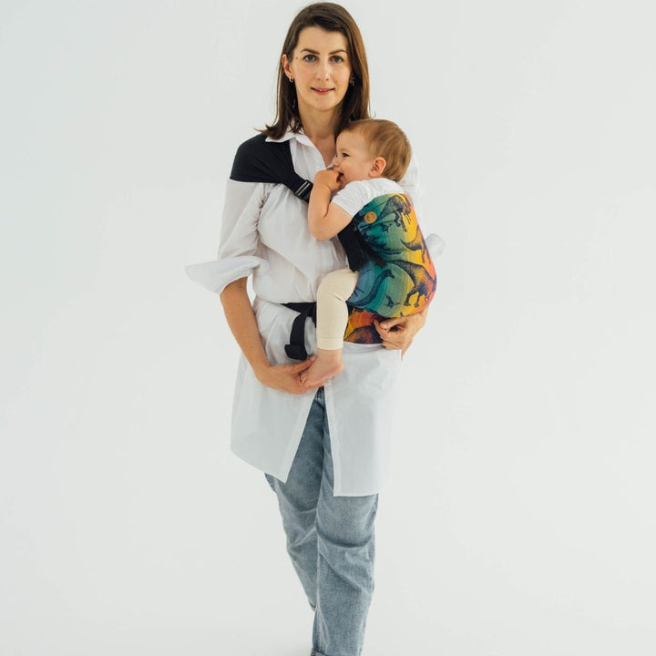 LennyLamb - LennyHip - Adjustable Hip Baby Carrier - Jurassic Park New Era - Cloth and Carry