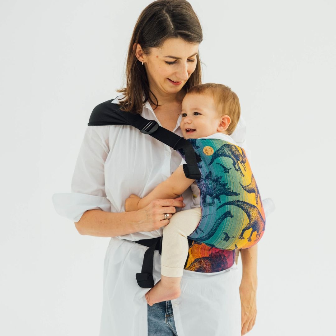 LennyLamb - LennyHip - Adjustable Hip Baby Carrier - Jurassic Park New Era - Cloth and Carry