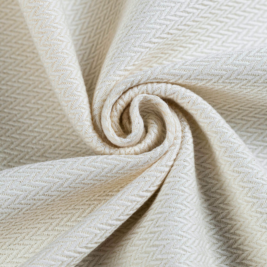 LennyHybrid Half Buckle Baby Carrier - Little Herringbone Luce (Cotton)