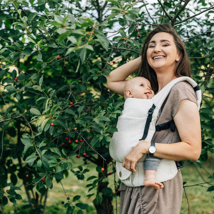 LennyLamb - LennyLight Baby Carrier - Arrow Whisper (100% Linen) - Cloth and Carry