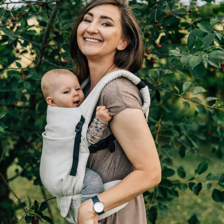 LennyLamb - LennyLight Baby Carrier - Arrow Whisper (100% Linen) - Cloth and Carry