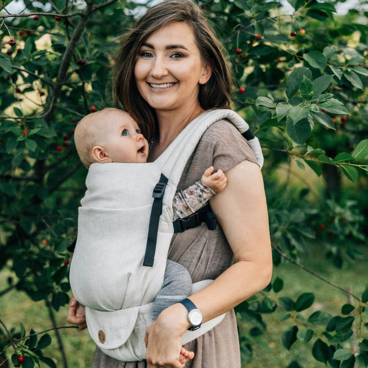 LennyLamb - LennyLight Baby Carrier - Arrow Whisper (100% Linen) - Cloth and Carry