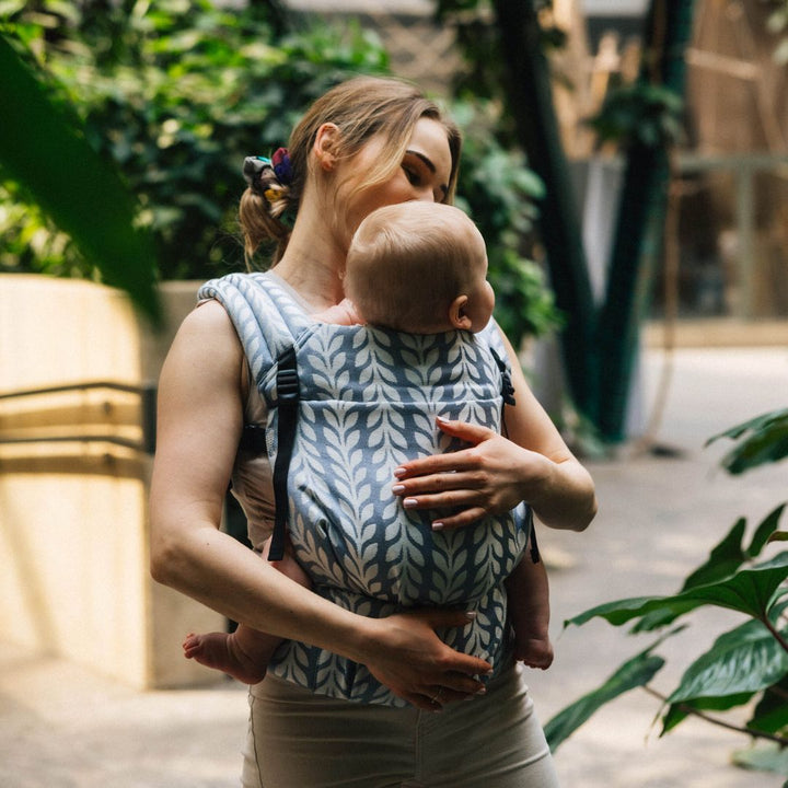 LennyLamb - LennyLight Baby Carrier - Catkin Willow (100% Bamboo Viscose) - Cloth and Carry
