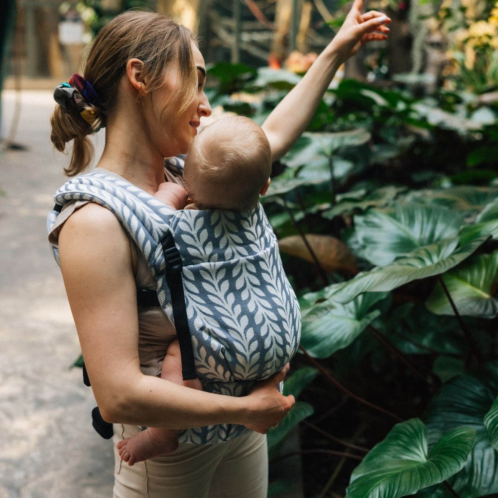 LennyLamb - LennyLight Baby Carrier - Catkin Willow (100% Bamboo Viscose) - Cloth and Carry
