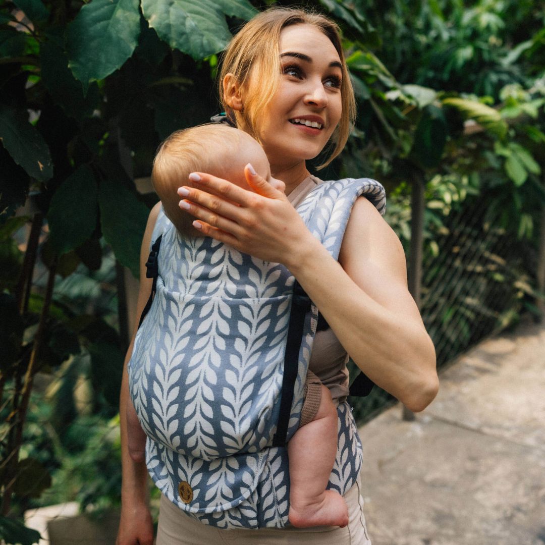 LennyLamb - LennyLight Baby Carrier - Catkin Willow (100% Bamboo Viscose) - Cloth and Carry