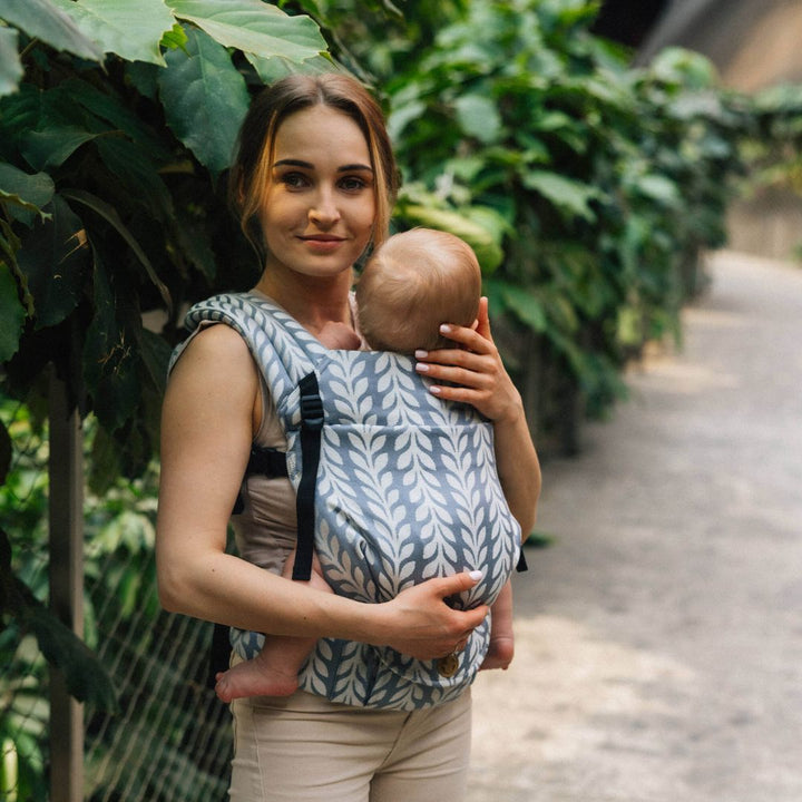 LennyLamb - LennyLight Baby Carrier - Catkin Willow (100% Bamboo Viscose) - Cloth and Carry