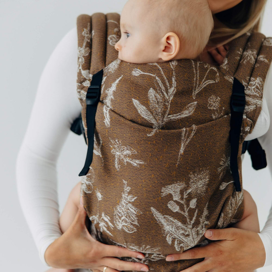 LennyLight Baby Carrier - Herbarium Raindrops * Ships in two weeks *