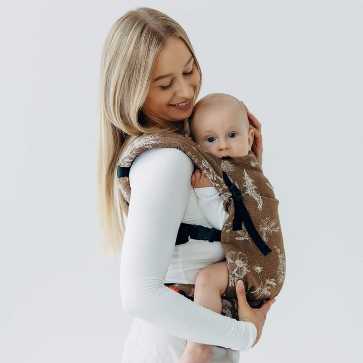 LennyLight Baby Carrier - Herbarium Raindrops * Ships in two weeks *