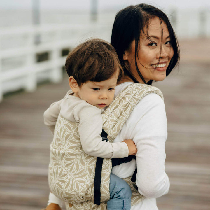 LennyLamb - LennyLight Baby Carrier - Infinity Golden Hour (Cotton/Bamboo Blend) - Cloth and Carry