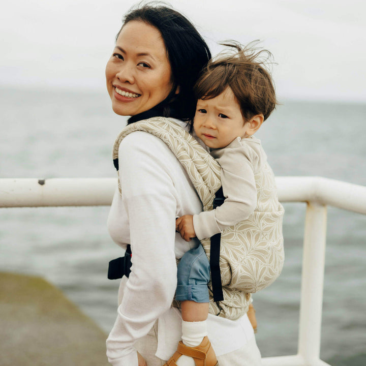 LennyLamb - LennyLight Baby Carrier - Infinity Golden Hour (Cotton/Bamboo Blend) - Cloth and Carry
