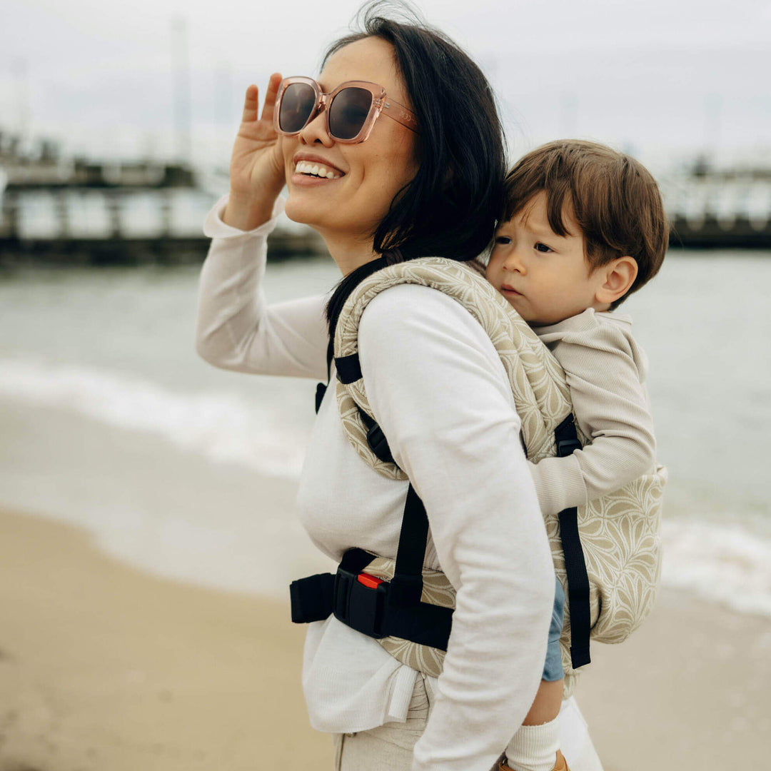 LennyLamb - LennyLight Baby Carrier - Infinity Golden Hour (Cotton/Bamboo Blend) - Cloth and Carry