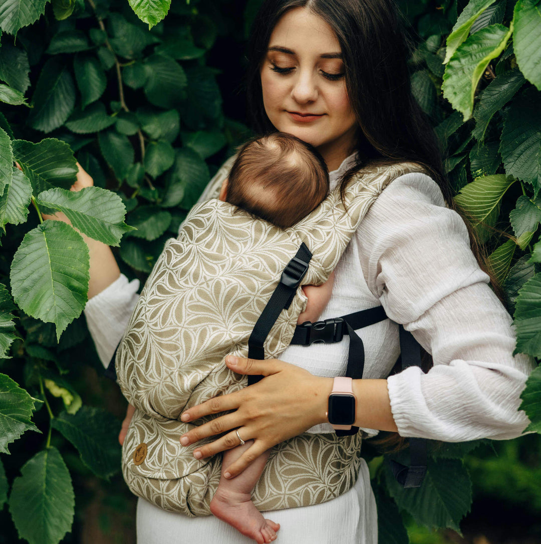 LennyLamb - LennyLight Baby Carrier - Infinity Golden Hour (Cotton/Bamboo Blend) - Cloth and Carry