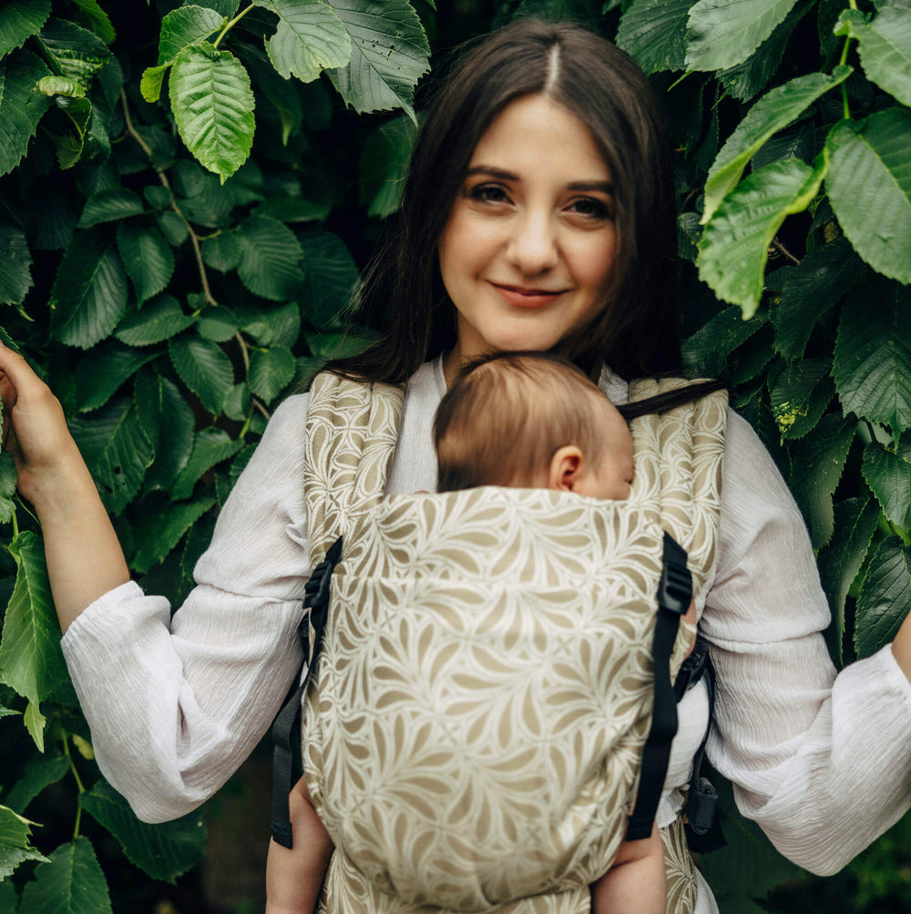 LennyLamb - LennyLight Baby Carrier - Infinity Golden Hour (Cotton/Bamboo Blend) - Cloth and Carry
