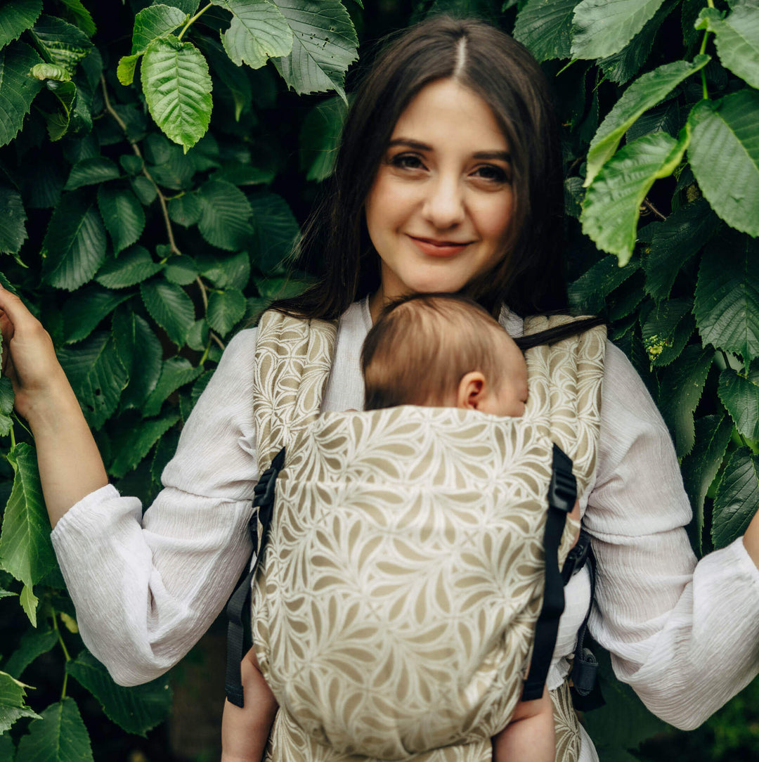 LennyLamb - LennyLight Baby Carrier - Infinity Golden Hour (Cotton/Bamboo Blend) - Cloth and Carry