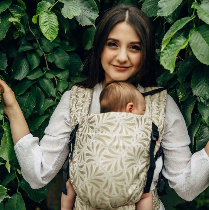 LennyLamb - LennyLight Baby Carrier - Infinity Golden Hour (Cotton/Bamboo Blend) - Cloth and Carry