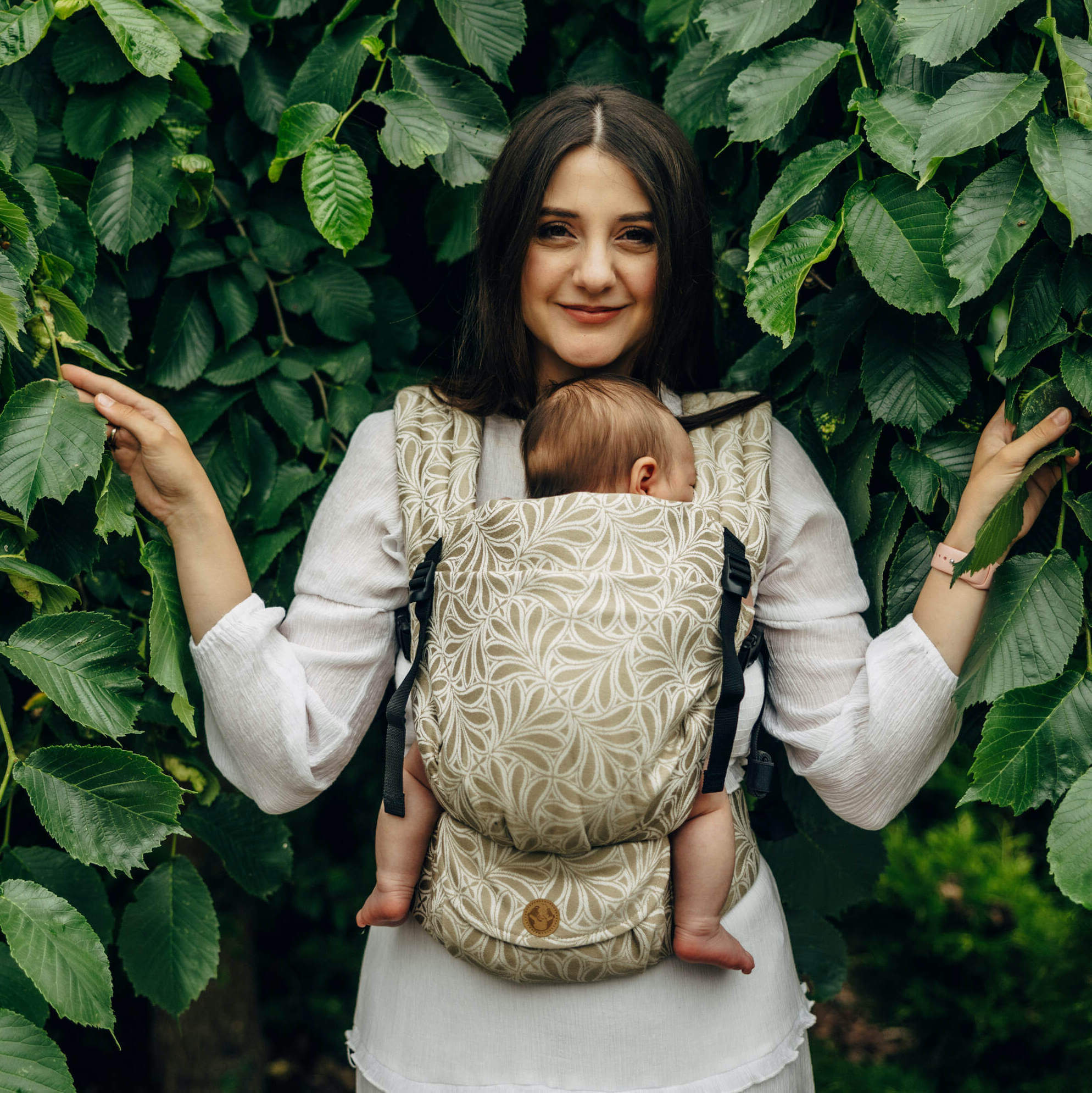 LennyLamb - LennyLight Baby Carrier - Infinity Golden Hour (Cotton/Bamboo Blend) - Cloth and Carry
