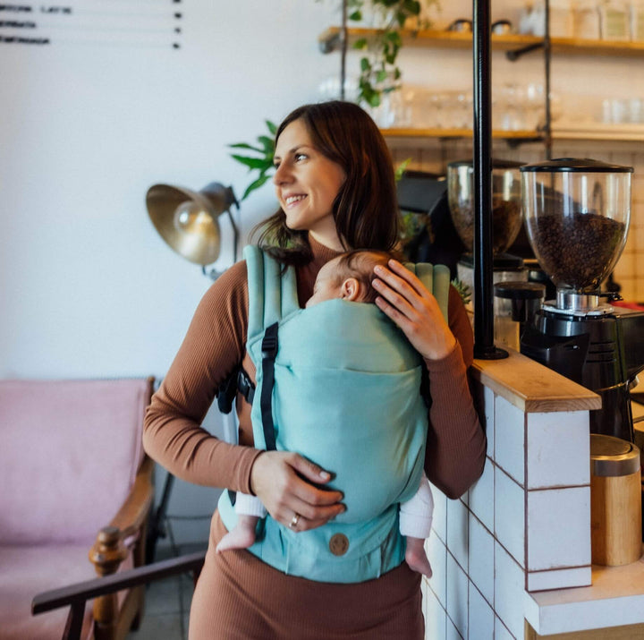 LennyLamb - LennyLight Baby Carrier - Matcha - Cloth and Carry