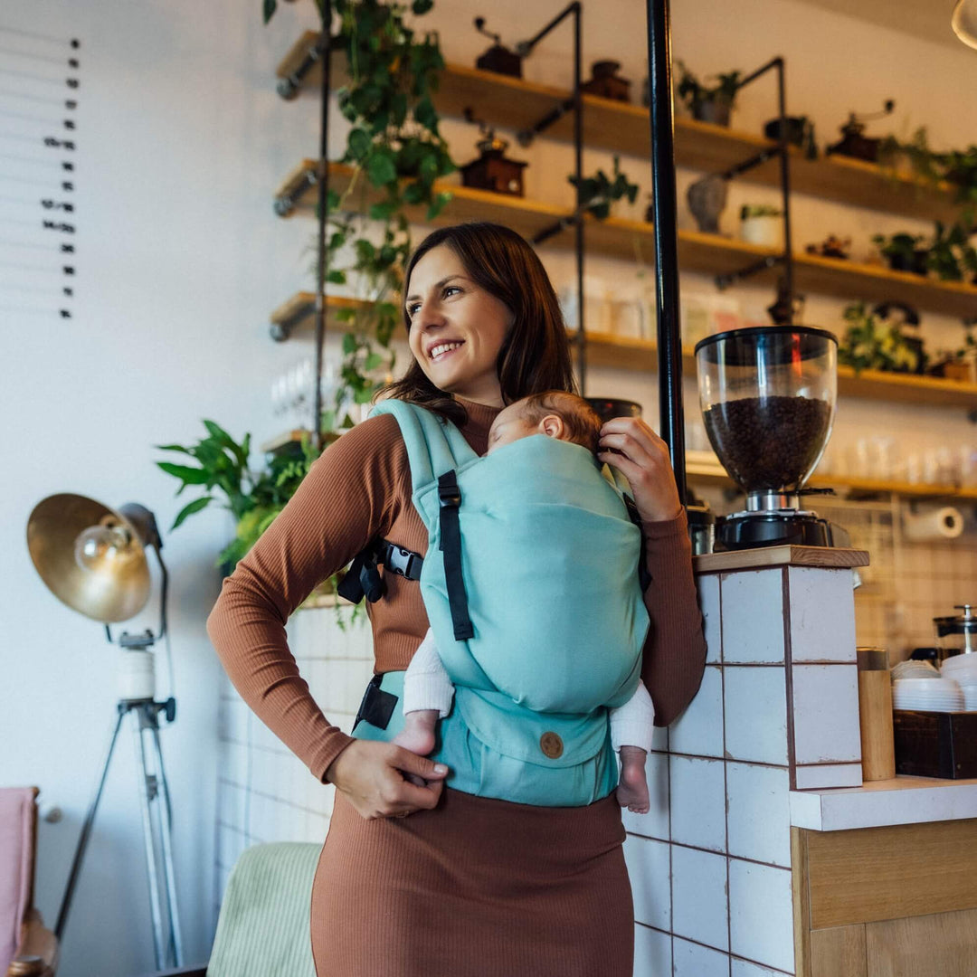 LennyLamb - LennyLight Baby Carrier - Matcha - Cloth and Carry