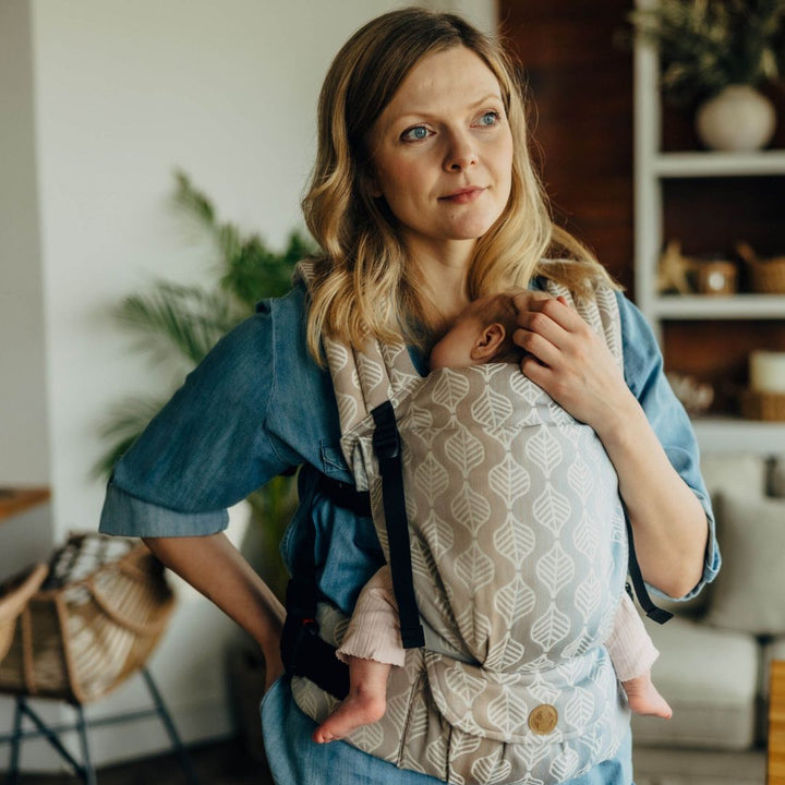 LennyLamb - LennyLight Baby Carrier - Petals Restful (100% Cotton) - Cloth and Carry