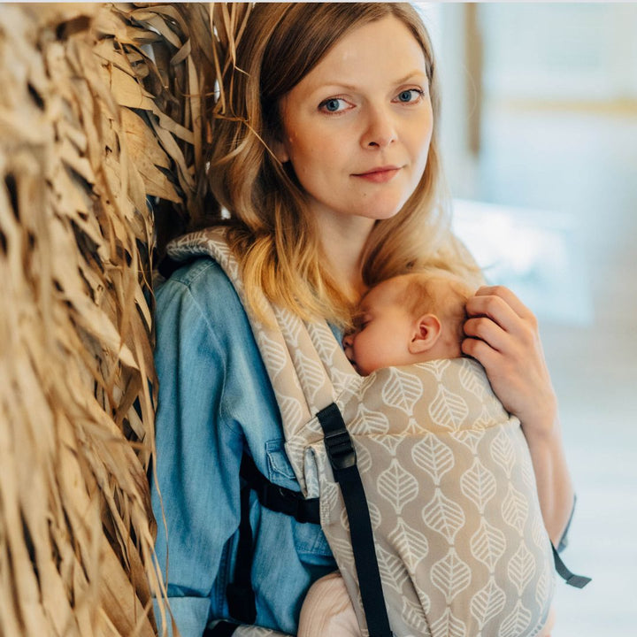 LennyLamb - LennyLight Baby Carrier - Petals Restful (100% Cotton) - Cloth and Carry