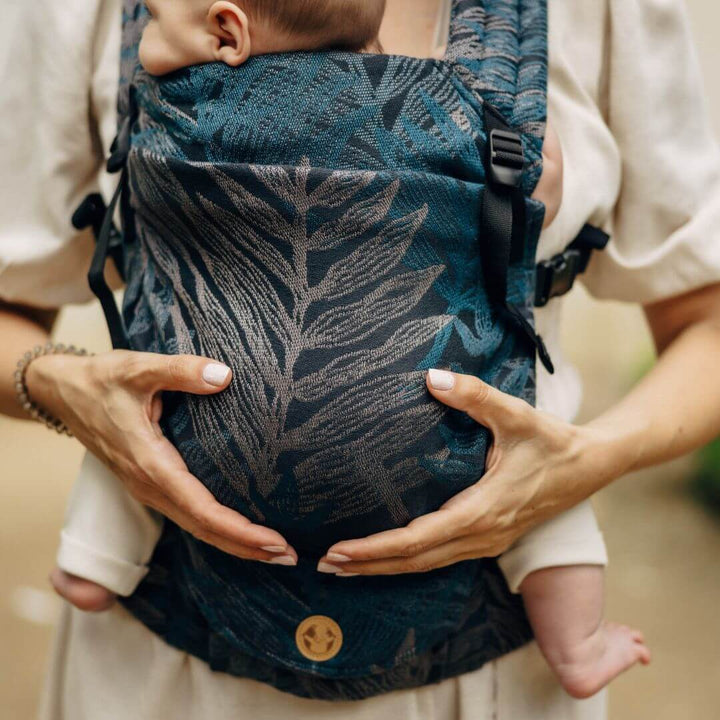 LennyLamb-LennyLight Baby Carrier - Rainforest Nocturnal (Cotton/TENCEL Blend) - Cloth and Carry