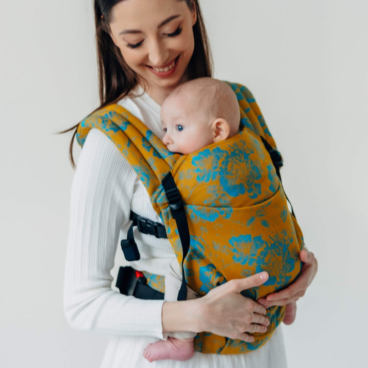 LennyLight Baby Carrier - Retro'n'Roses