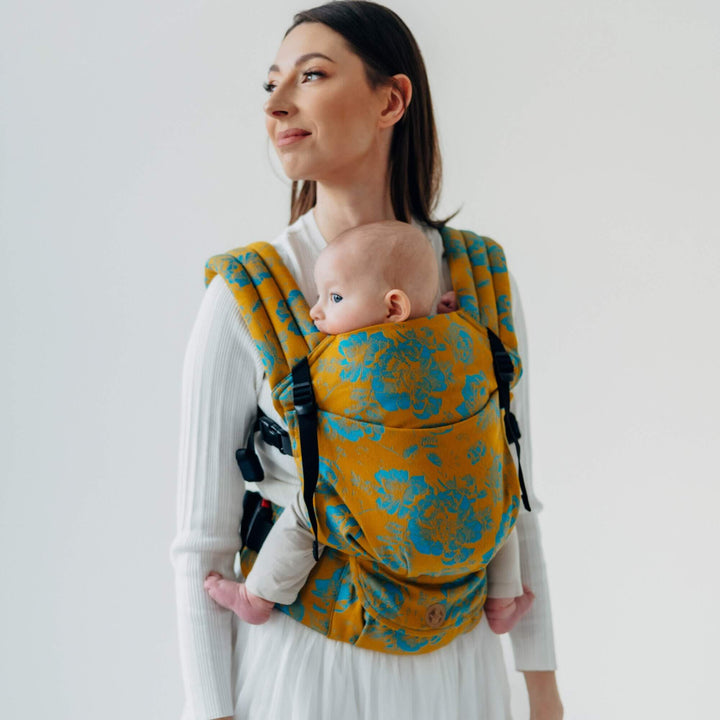 LennyLight Baby Carrier - Retro'n'Roses
