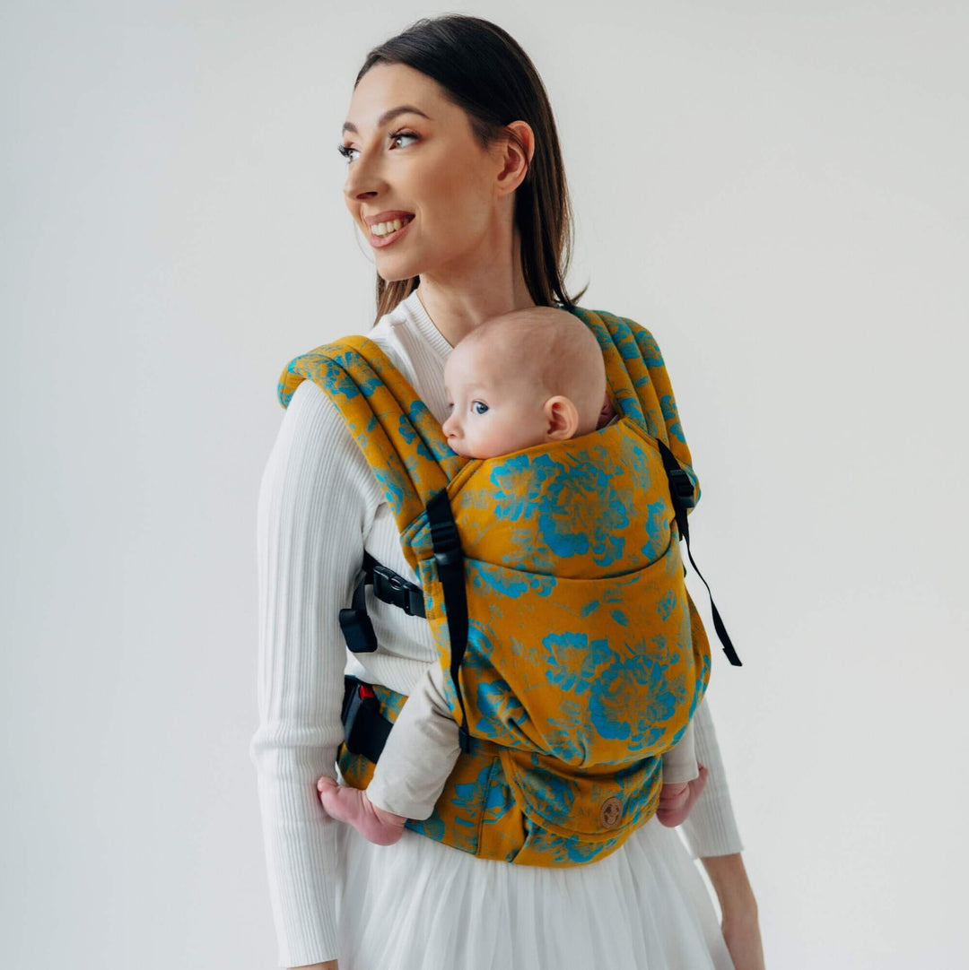 LennyLight Baby Carrier - Retro'n'Roses