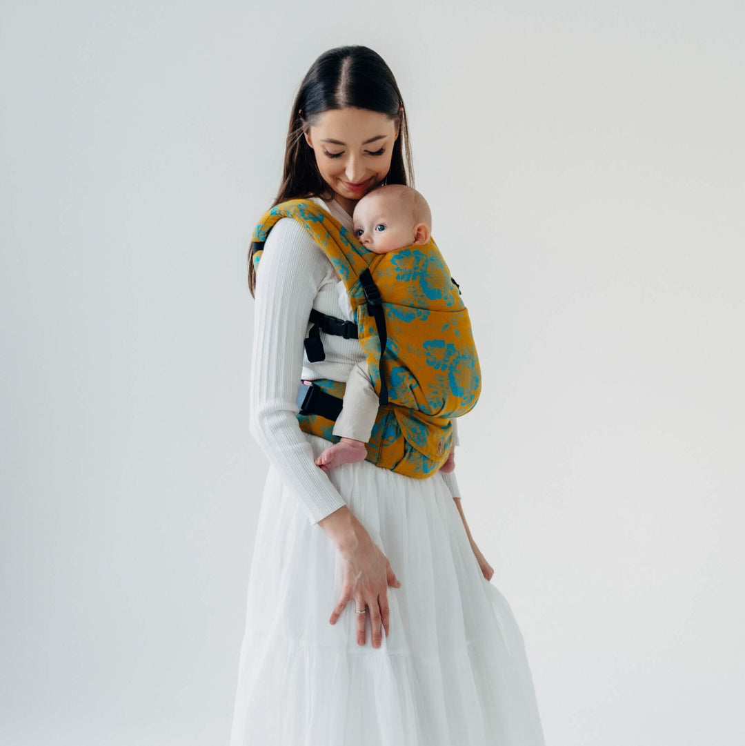 LennyLight Baby Carrier - Retro'n'Roses