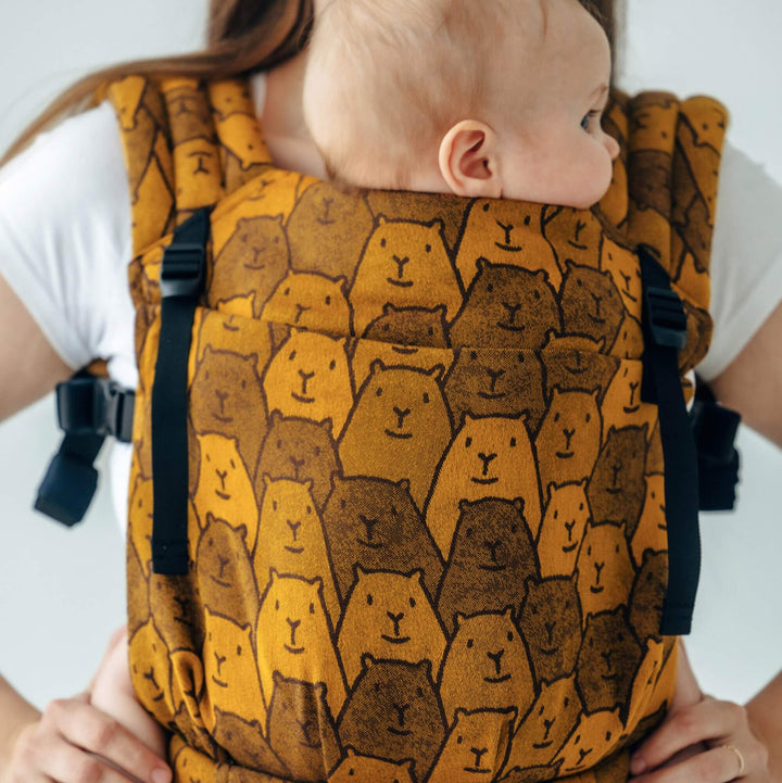 LennyLamb - LennyLight Baby Carrier - Tribu (Capybaras) * PREORDER * - Cloth and Carry