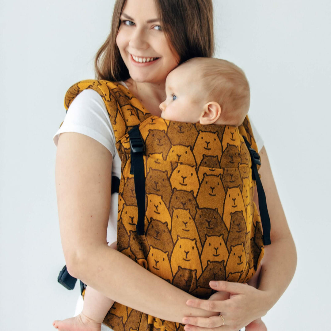 LennyLamb - LennyLight Baby Carrier - Tribu (Capybaras) * PREORDER * - Cloth and Carry