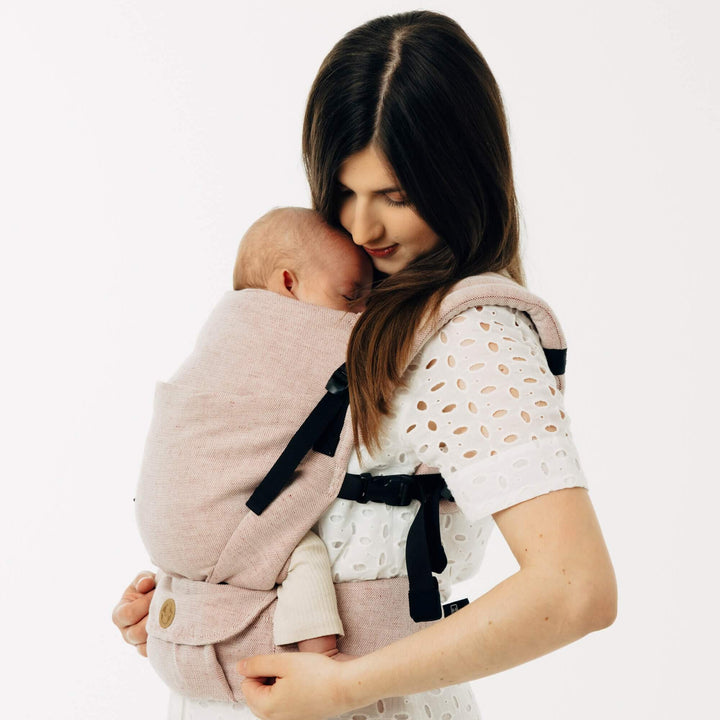LennyLamb - LennyLight Baby Carrier - Tundra (Cotton/Linen) - Cloth and Carry