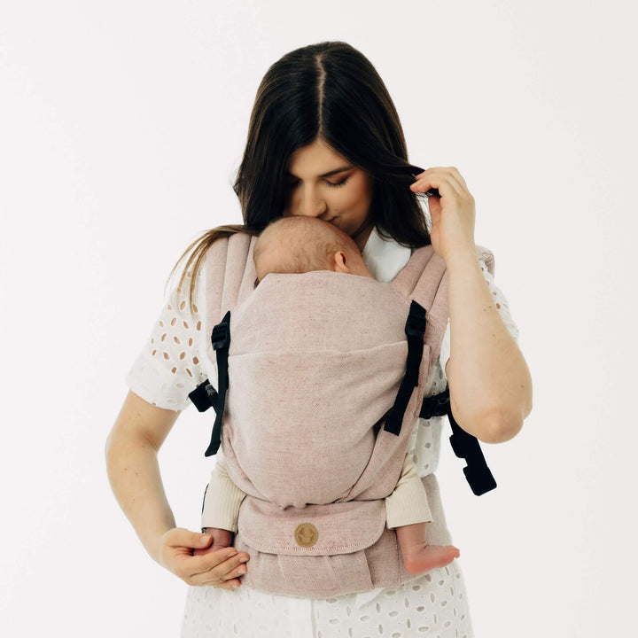 LennyLamb - LennyLight Baby Carrier - Tundra (Cotton/Linen) - Cloth and Carry