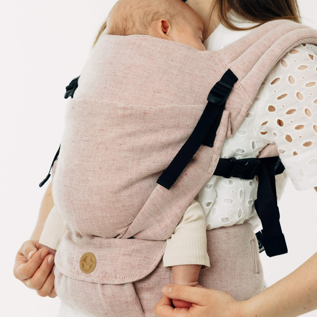 LennyLamb - LennyLight Baby Carrier - Tundra (Cotton/Linen) - Cloth and Carry