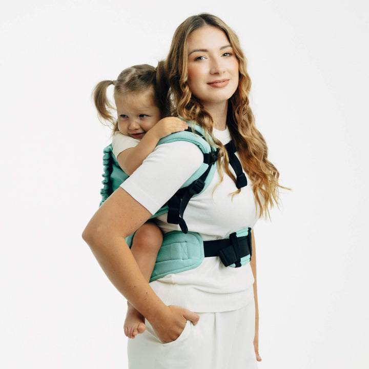LennyLamb - LennyPreschool Carrier - Matcha (100% Cotton) - Cloth and Carry