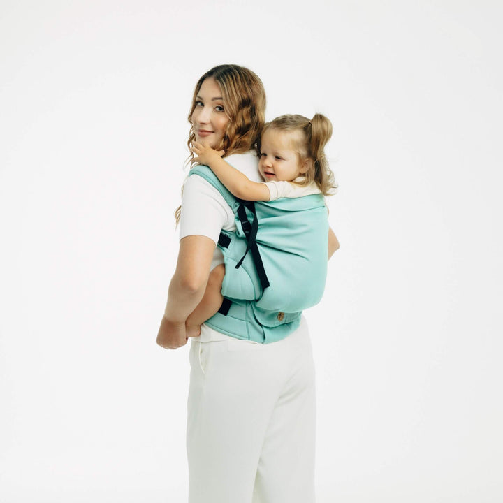 LennyLamb - LennyPreschool Carrier - Matcha (100% Cotton) - Cloth and Carry