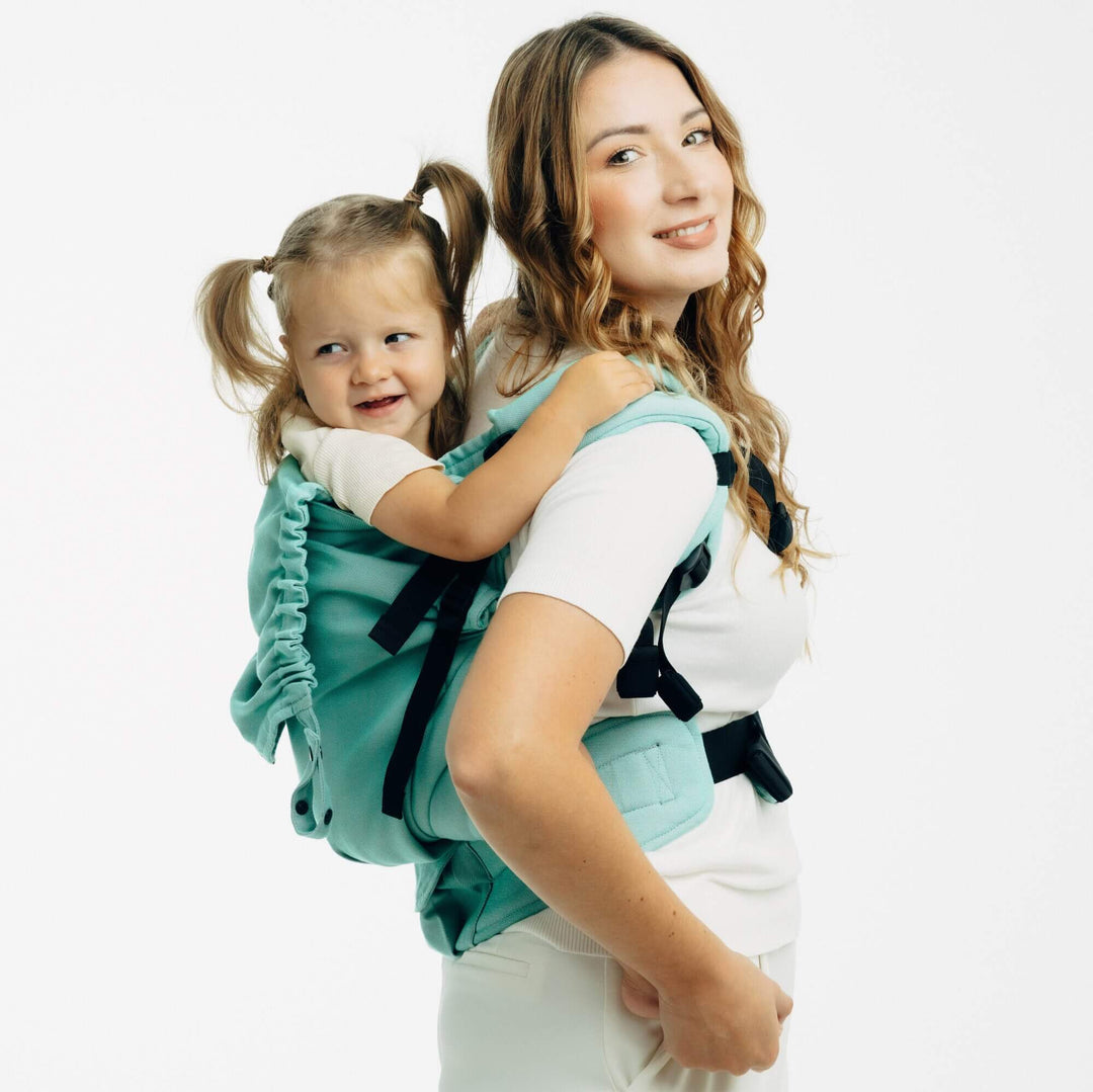 LennyLamb - LennyPreschool Carrier - Matcha (100% Cotton) - Cloth and Carry