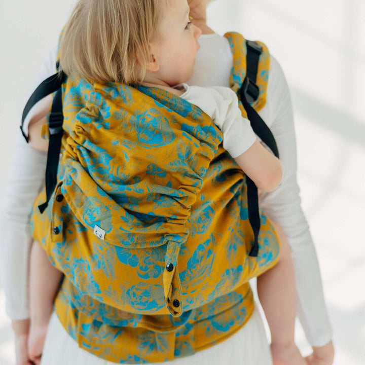 LennyLamb-LennyPreschool Carrier - Retro'N"Roses Rosarium (100% Cotton) - Cloth and Carry