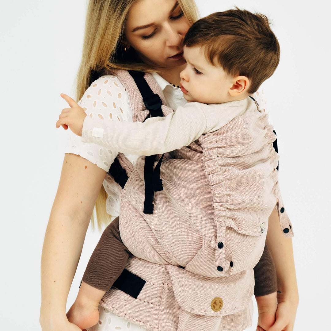 LennyLamb - LennyPreschool Carrier - Tundra (Cotton/Linen) - Cloth and Carry