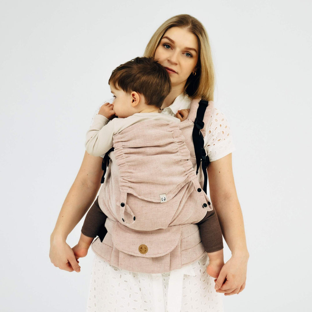 LennyLamb - LennyPreschool Carrier - Tundra (Cotton/Linen) - Cloth and Carry