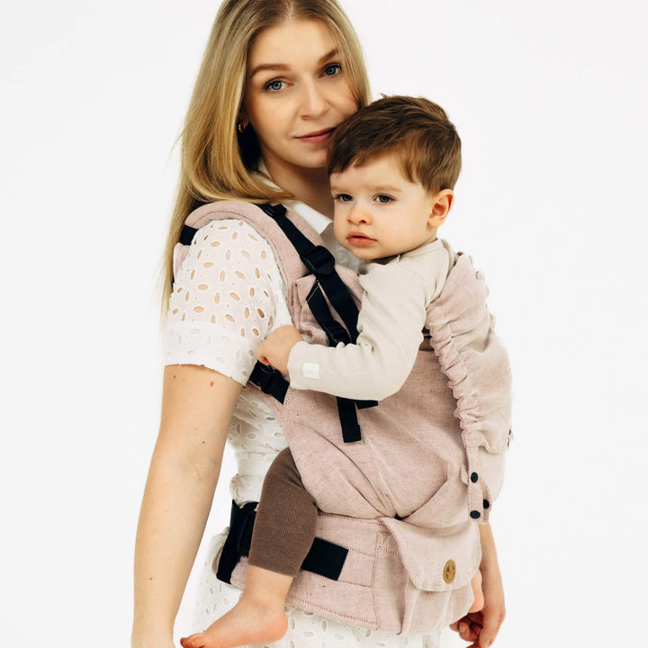LennyLamb - LennyPreschool Carrier - Tundra (Cotton/Linen) - Cloth and Carry