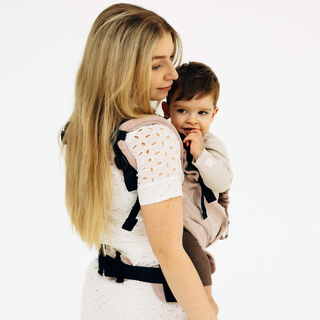 LennyLamb - LennyPreschool Carrier - Tundra (Cotton/Linen) - Cloth and Carry