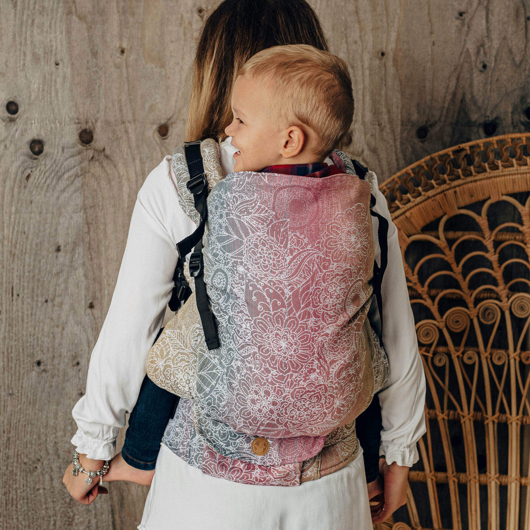 LennyLamb - LennyPreschool Carrier - Wild Wine Vineyard (100% Cotton) - Cloth and Carry