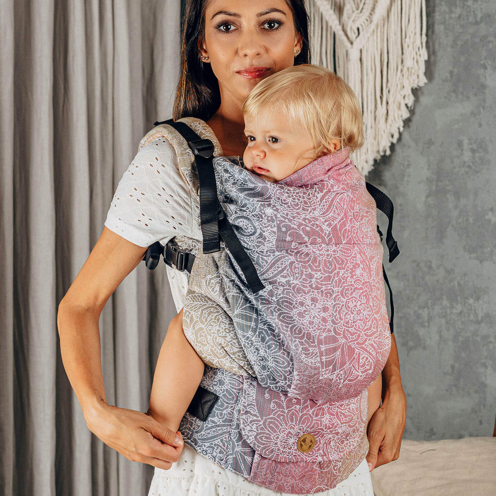 LennyLamb - LennyPreschool Carrier - Wild Wine Vineyard (100% Cotton) - Cloth and Carry